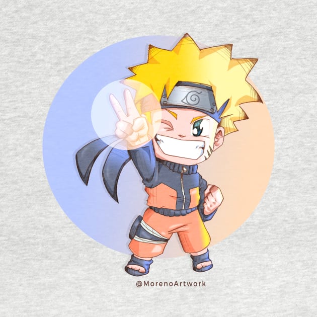 Anime Ninja Boy by MorenoArtwork